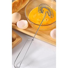 Busstier Yaylı Yumurta Çırpıcı Metal Mikser Krem ve Sos Karıştırıcı Pratik Mutfak Aparatı