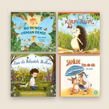 Meraklı Tilki Kitaplığı Doğa Seti - 4 Resimli Hikâye Kitabı /3 Yaş +