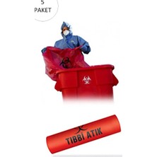 Mbb E-Ticaret Büyük Boy 65 x 80 cm 300 gr 10 Lu Rulo x 5 Paket = 50 Adet (Kırmızı-Siyah Baskılı)