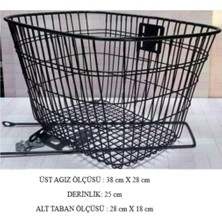 Empressco Bisiklet Ön Sepet Kalın Telli 24 - 26 Jant Uyumludur