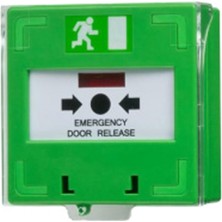 Assa Abloy Dcp-32 Koruyucu Kapaklı Resetlenebilir Tip Acil Çıkış Butonu