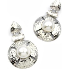Mbb E-Ticaret Metal Küpe - Gümüş
