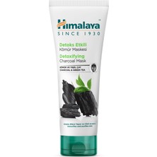 Himalaya Since 1930 Detoks Etkili Arındırıcı Yüz Maskesi, Aktif Kömür, Yeşil Çay, Parabensiz, Tüm Ci