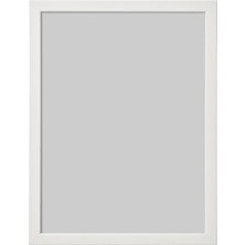 Ikea Fıskbo Çerçeve, Plastik ve Fibrokarton, 30X40 Santimetre, Beyaz [tek Çerçeve]