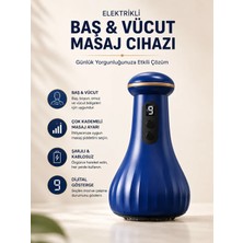 Zemira Home Elektrikli Masaj Cihazı Baş, Vücut Kullanımına Uygun