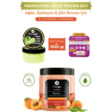 Smoothly Epilasyon Sonrası Batık Peelingi Kayısı Peeling 800 ml & Misket Limon 200 ml