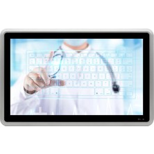 Genova Donanım 15.6 Inç Intel Core I5-1235U Fanless Endüstriyel Windows Hmı Panel Pc Full Hd IP65 HDMI Dp 16GB 256GB RS232 Vesa GH-PC1581-V2-1235UG