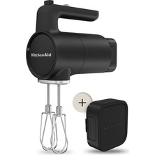 Kitchenaid Go 5KHMR762BM Kablosuz El Mikseri Bataryalı Siyah
