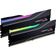 GSkill Gskıll 32GB (2X16GB) Trıdent Z5 Neo Siyah  Ddr5 6000MHZ CL36 1.35V Rgb Pc Ram