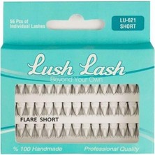 Lush Lash Tekli Takma Kirpik Kısa LU-621