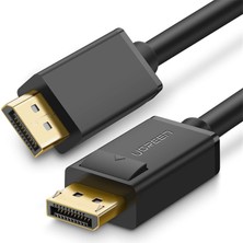 Ugreen 4K 60Hz Displayport To Displayport Kablo, 2 Metre, Siyah