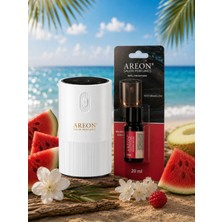 Areon Aromatik Difüzör Beyaz (Pleksi) + Watermelon
