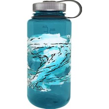 Nalgene Unisex – Yetişkin Wh Içecek Şişesi, Elements Turkuaz, 1 L