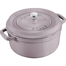 Staub Döküm Tencere, 24 cm Kiraz Çiçeği