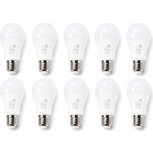 Uzman Dörtler - Ledx 12 Watt E27 1080 Lümen 6500K Beyaz LED Ampul 10 Adet