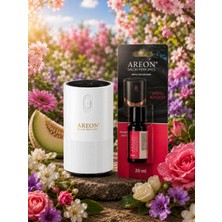 Areon Aromatik Difüzör Beyaz (Pleksi) + Spring Bouquet
