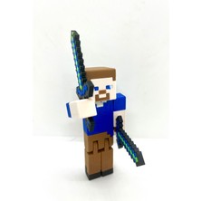3D Home Minecraft Steve Figürü