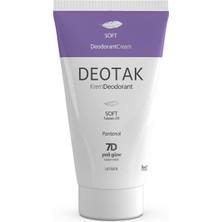 Deotak Soft Hassas Koruma 7 Güne Kadar Etkili Krem Deodorant 35 ml