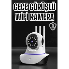 Uzman Toptan Mey Ithalat® Ev Kamerası Wifi Kamerası Video Kayıt Çift Yönlü Hareket Sensörü Bebek