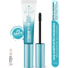 Vully Brow Fixer 7 ml – Şeffaf Kaş Sabitleyici Maskara, 24H Laminasyon Etkisi, Biotin & Panthenol