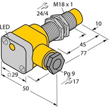 Turck 46422 NI10-G18SK-AP6X Endüktif Sensör