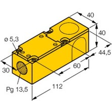 Turck 10078 MP-10D-Y1 Ultrasonic Sensor Reflektörlü