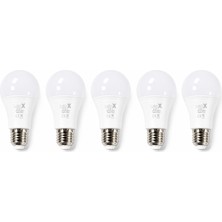 Uzman Dörtler - Ledx AL-LL15 15 Watt E27 1350 Lümen 6500K Beyaz LED Ampul 5 Adet