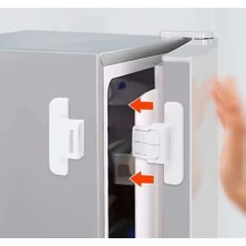 Belle Fusion Mey Ithalat® 4 Adet Buzdolabı, Çekmece ve Dolap Kapağı Çocuk Kilidi