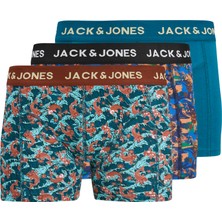 Jack & Jones Erkek 3'lü Boxer Paketi - Finnick