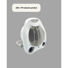 Uzman Toptan Mey Ithalat® Mini Elektrikli Isıtıcı – 2000W Güç, Fanlı Isıtma, 3 Isı Modu