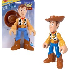 TeknoKapsül Imaginext ® Toy Story Xl Woody Figürü | Disney & Pixar Oyuncak Hikayesi'nden Ilham Alan 24 Cm'lik Figür JMD33
