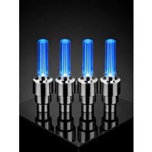 Belle Fusion Mey Ithalat® 4 Adet LED Lastik Sibop Işığı Otomobil Için Hareket Sensörlü