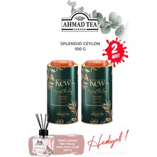Ahmad Tea Kew Garden 2 Kutu Splendid Ceylon 100 G ve Oda Kokusu