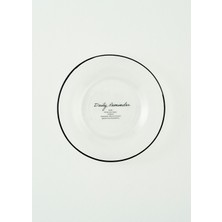Bella Maison Daily Reminder Servis Tabağı Siyah (26 Cm)