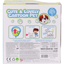 Uzman Toptan Mey Ithalat® PR66308-25T Tasmalı Yürüyen Peluş Fransız Köpeği