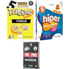 Günay Yayınları Maarif 5. Sınıf Bumerang 32 Haftalık Türkçe Denemeleri ve Hiper Zeka Hiper Matematik Konu Anlatımlı Soru Bankası