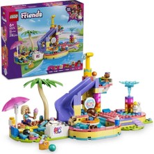 TeknoKapsül LEGO Friends Su Parkında Eğlence - 2 Minibebek ve 4 Oyuncak Hayvan Içeren Yapım Seti – 42676