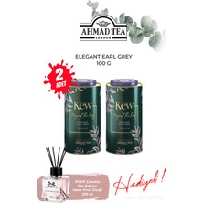 Ahmad Tea 2 Kutu Kew Garden Elegant Earl Grey 100 G ve Oda Kokusu