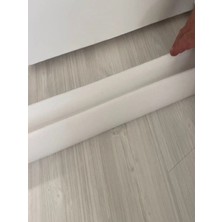 Empressco 5 Adet Beyaz Kapı Altı Geçmeli Eşik Süngeri Soğuk Toz Rüzgar Önleyici Yalıtım Strafor