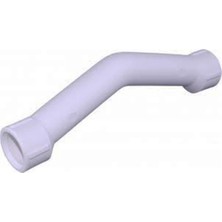 Uzman Toptan Mey Ithalat® Pvc Boru V Tipi Kavis Manşonlu Pprc 25 mm 10 Adet