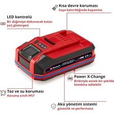 Belle Fusion Mey Ithalat®  Sealed Li-On Akü 18 Volt 4,0 Ah Plus