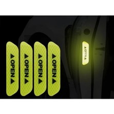 Belle Fusion Mey Ithalat® Reflektif Araç Kapı Stickerı