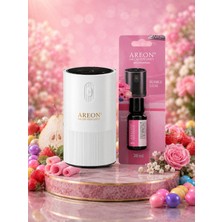 Areon Aromatik Difüzör Beyaz (Pleksi) + Bubble Gum