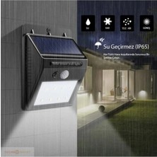 Uzman Toptan Mey Ithalat® Hareket Sensörlü Solar Dış Mekan Lambası