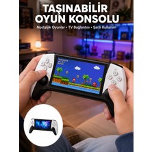 Uzman Toptan Mey Ithalat® Kompakt ve Hafif Retro Oyun Konsolu 1000 Klasik Oyun Dahil