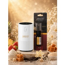Areon Aromatik Difüzör Beyaz (Pleksi) + Vanilla
