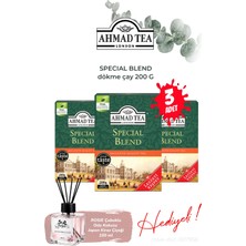 Ahmad Tea 200 G Dökme Çay Special Blend 3 Paket ve Oda Kokusu