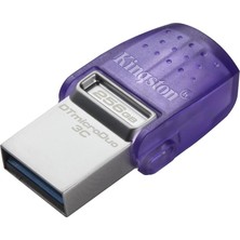 Belirtilmemiş Kingston DTDUO3CG3-256GB Datatraveler Microduo 3c 200MB-S Dual Usb-A + Usb-C Flash Bellek