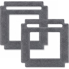 Servisevinde Xiaomi Mi Hutt W66 Uyumlu Cam Temizleme Robotu Mikrofiber Mop Paspası 2 Adet