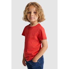 U.s. Polo Assn. Erkek Çocuk Kırmızı Tişört Basic 50325555-VR213